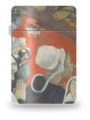 Vision nach der Predigt (Jakobs Kampf mit dem Engel) von Paul Gauguin – Kunsthülle für einen Feuerzeugeinsatz