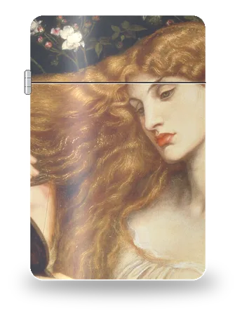Lady Lilith di Dante Gabriel Rossetti – cover d’arte per inserto di accendino