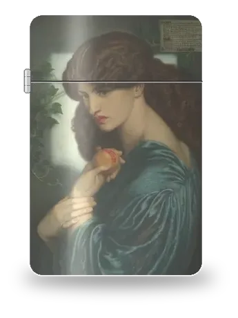 Proserpina von Dante Gabriel Rossetti – Kunsthülle für einen Feuerzeugeinsatz