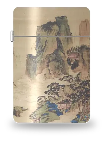 玉洞仙源圖（區域性）（仇英）藝術外殼