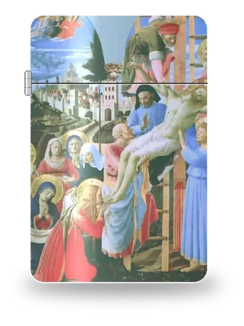 Kreuzabnahme von Fra Angelico – Kunsthülle für einen Feuerzeugeinsatz