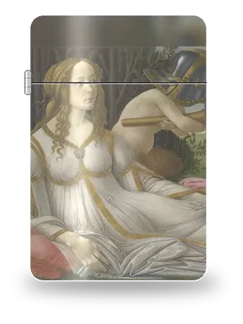 Venere e Marte di Sandro Botticelli – cover d’arte per inserto di accendino