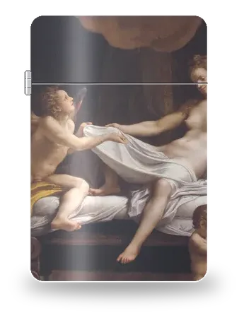 Danae di Correggio – cover d’arte per inserto di accendino