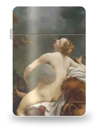 Giove e Io di Correggio – cover d’arte per inserto di accendino