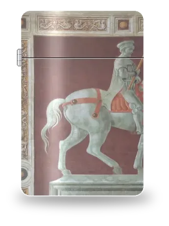 Monument équestre de John Hawkwood de Paolo Uccello – boîtier d’art pour insert de briquet