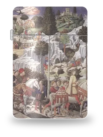 三博士朝聖行列（戈佐利）藝術外殼