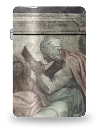 The Persian Sibyl by Michelangelo — art case for a lighter insert