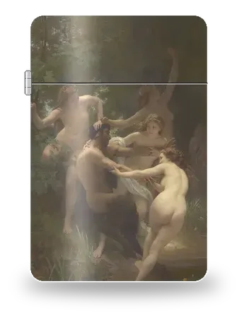 Nymphs and Satyr by William-Adolphe Bouguereau — art case for a lighter insert