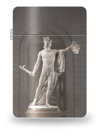 Perseus with the Head of Medusa by Antonio Canova — art case for a lighter insert