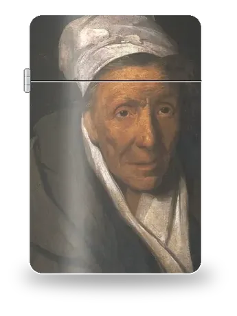 La Monomane du jeu de Théodore Géricault – boîtier d’art pour insert de briquet
