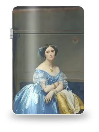 Princesse de Broglie by Jean-Auguste-Dominique Ingres — art case for a lighter insert