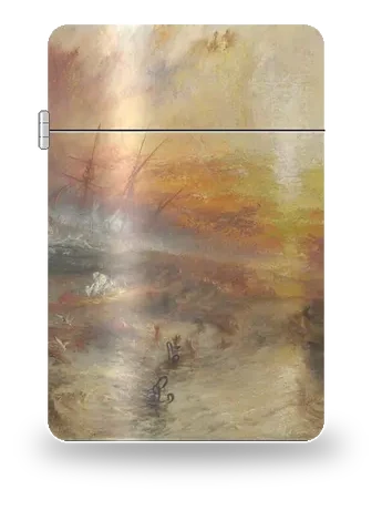 The Slave Ship by J. M. W. Turner — art case for a lighter insert