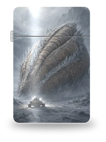 冰谷遺艦（星槎遠航·星際拾遺）藝術外殼