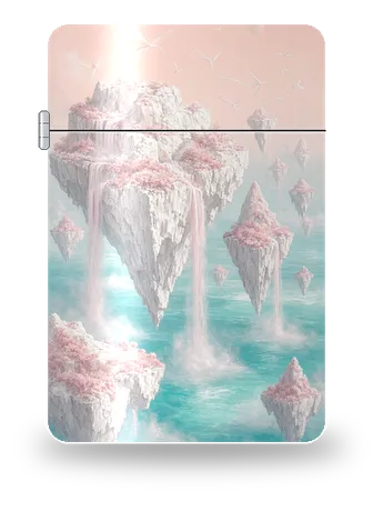 浮岛飞瀑（星槎远航·异星奇境）艺术外壳