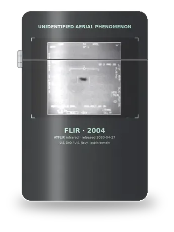 Documentary Edition · FLIR 2004 by Star Raft Voyages · UFO — art case for a lighter insert