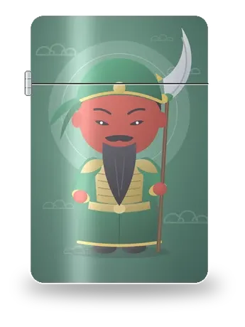 关羽·武圣（三国英雄）艺术外壳