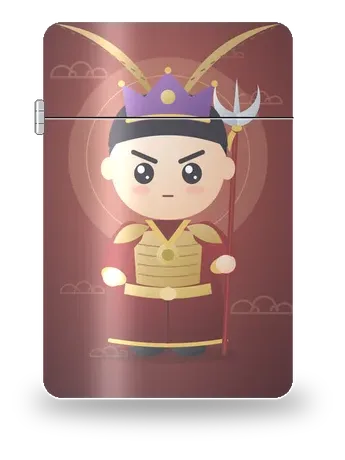 吕布·飞将（三国英雄）艺术外壳