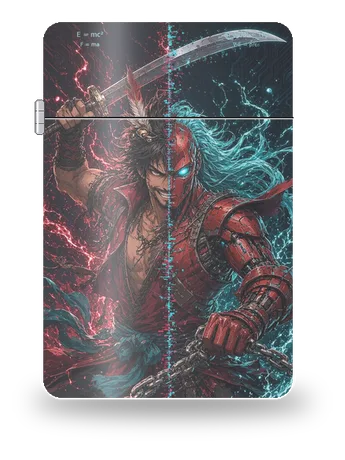 Gan Ning · Cyber Twin by Three Kingdoms: Cyber Twin · Wu — art case for a lighter insert