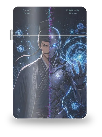 Sima Yi · Gemello Cyber di Tre Regni: Gemello Cyber · Wei – cover d’arte per inserto di accendino