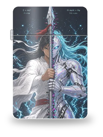 Zhao Yun · Cyber-Jumeau de Trois Royaumes : Cyber-Jumeau · Shu – boîtier d’art pour insert de briquet