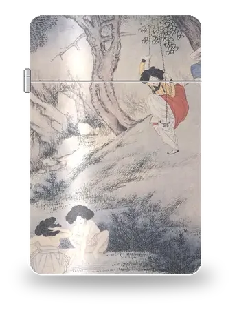 Scène du jour de Dano de Shin Yun-bok (Hyewon) – boîtier d’art pour insert de briquet
