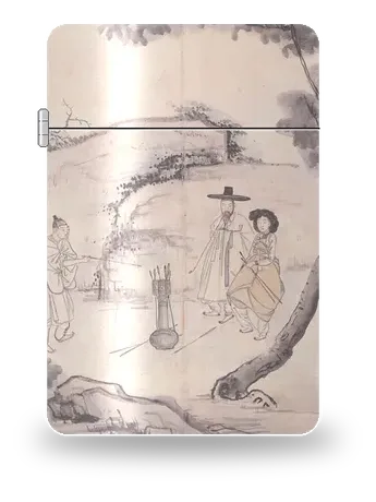 林下投壺（申潤福）藝術外殼