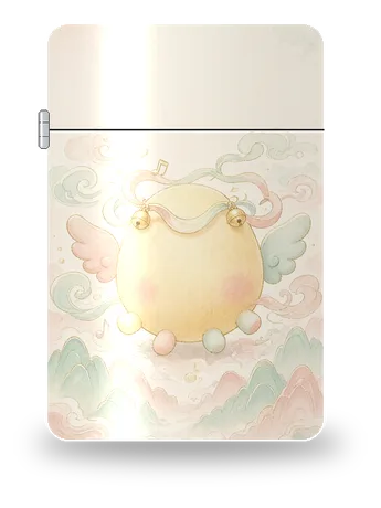 Dijiang, the Faceless Dancer · Cute Edition by Shan Hai Jing · Cute Edition — art case for a lighter insert