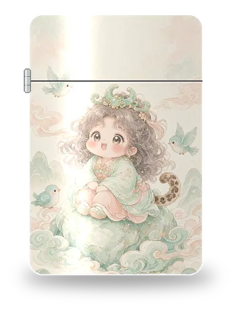 Xiwangmu, Reine Mère de l’Occident · Édition mignonne de Shan Hai Jing · Édition mignonne – boîtier d’art pour insert de briquet