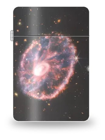 수레바퀴 은하 (제임스 웹 우주망원경 (JWST)) 아트 케이스
