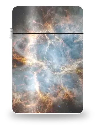 Crab Nebula (Webb) by James Webb Space Telescope (JWST) — art case for a lighter insert