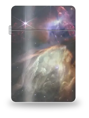 蛇夫座ρ分子云（詹姆斯·韋伯太空望遠鏡 (JWST)）藝術外殼