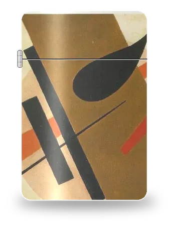 Composition suprématiste (Supremus no 55) de Kasimir Malevitch – boîtier d’art pour insert de briquet