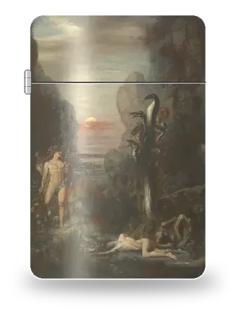 Hercule et l’Hydre de Lerne de Gustave Moreau – boîtier d’art pour insert de briquet