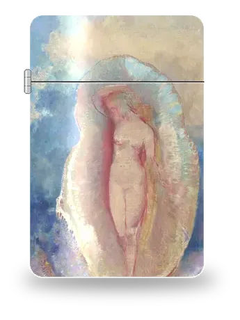 La Naissance de Vénus de Odilon Redon – boîtier d’art pour insert de briquet