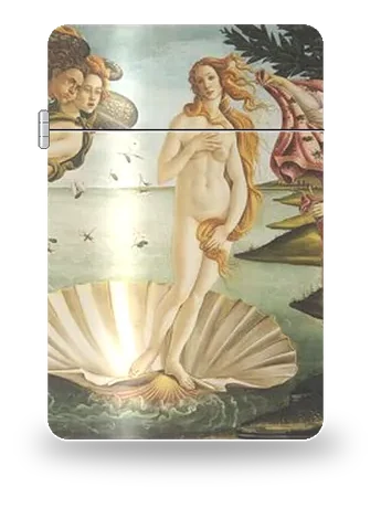 La Naissance de Vénus de Sandro Botticelli – boîtier d’art pour insert de briquet