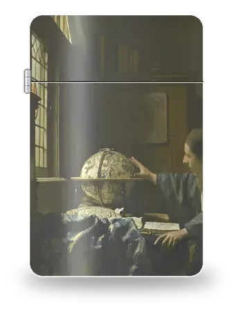 The Astronomer by Johannes Vermeer — art case for a lighter insert
