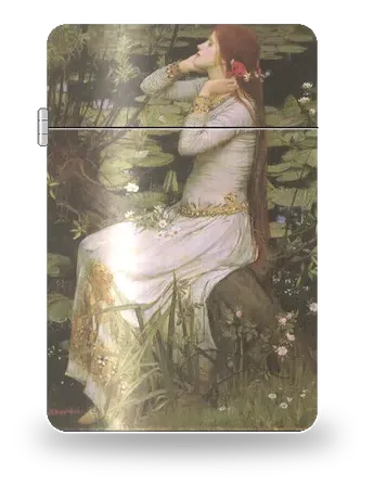 Ophelia (1894) by John William Waterhouse — art case for a lighter insert