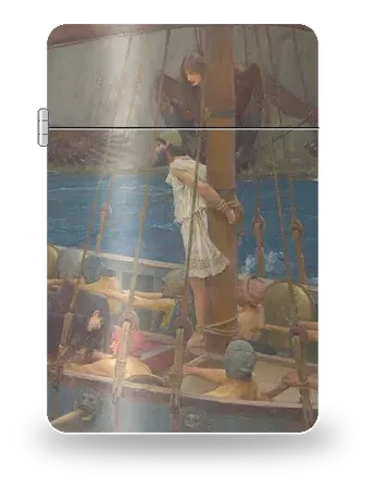 Ulysses and the Sirens by John William Waterhouse — art case for a lighter insert