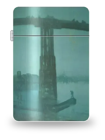 Nocturne: Blue and Gold – Old Battersea Bridge by James McNeill Whistler — art case for a lighter insert