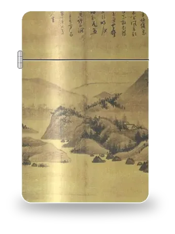 渔父图（吴镇）艺术外壳
